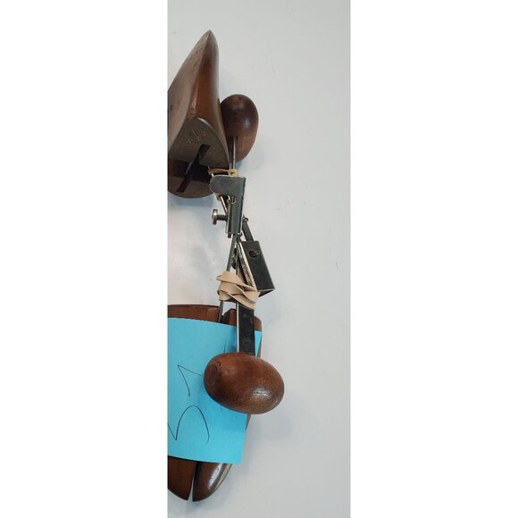 Adjustable Wooden Shoe Stretchers 2-1/2 Metal Hardware 8.5-10-5" - Picture 2 of 16